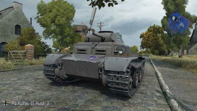 Pz.Kpfw. II Ausf. J - Немецкия Имба Песка